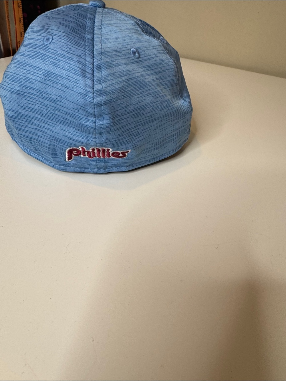 New Era Philadelphia Phillies Cooperstown Coll. Fitted 7 3/8 Light Blue MLB - Picture 5 of 9